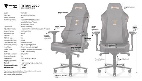 secretlab titan xl armrest replacement